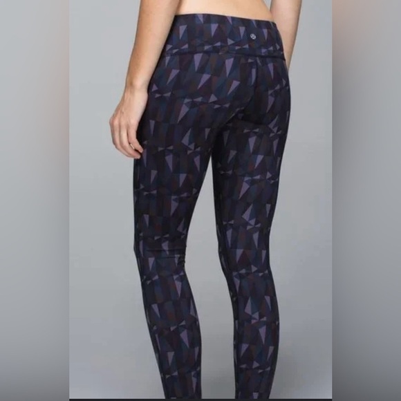 lululemon athletica Pants - Lululemon Wunder Under Leggings - Stained Glass Love Nightfall